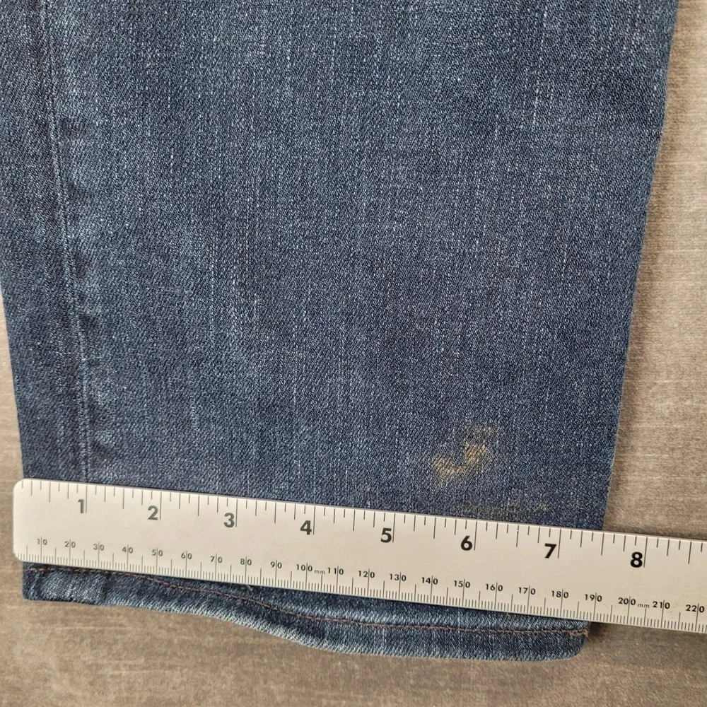 Polo Ralph Lauren Men Jeans Dark Wash Straight Leg Denim Pants Actual Size 34x30